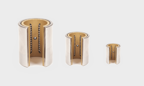 Manicotti assiali a sfere