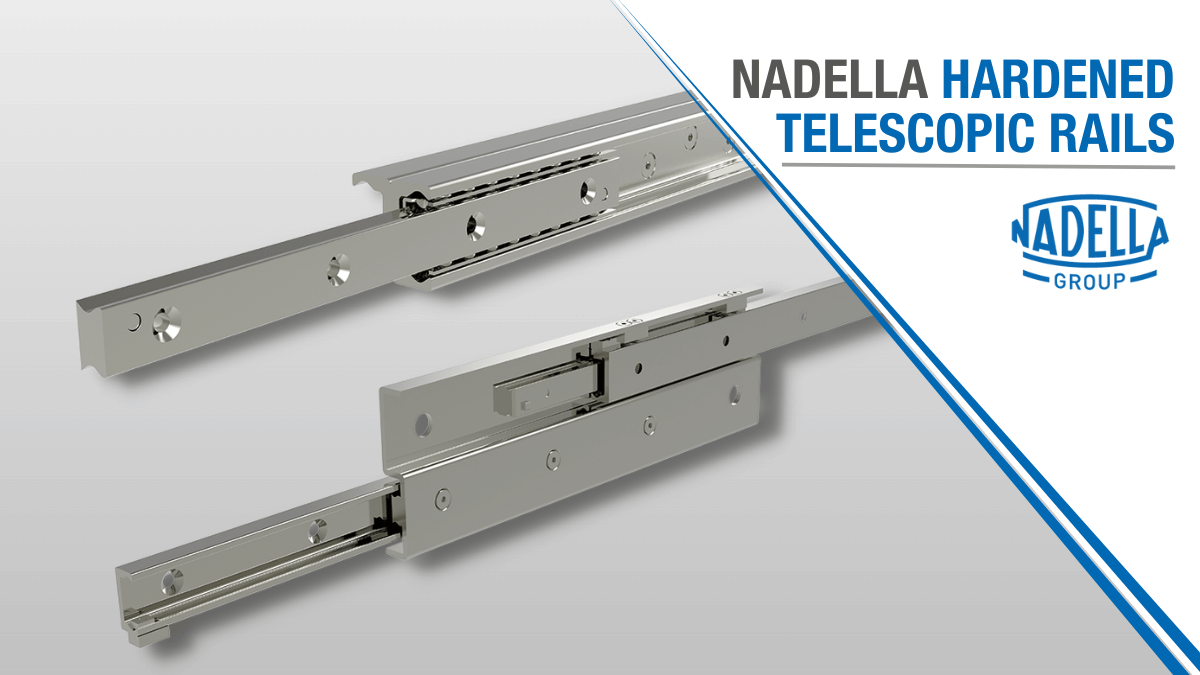 NADELLA Hardened Telescopic Rails Banner